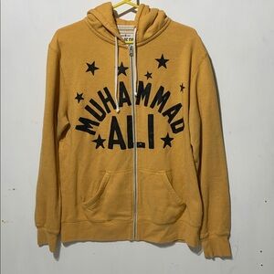 Muhammad Ali Yellow Hoodie ROOTS OF FIGHT